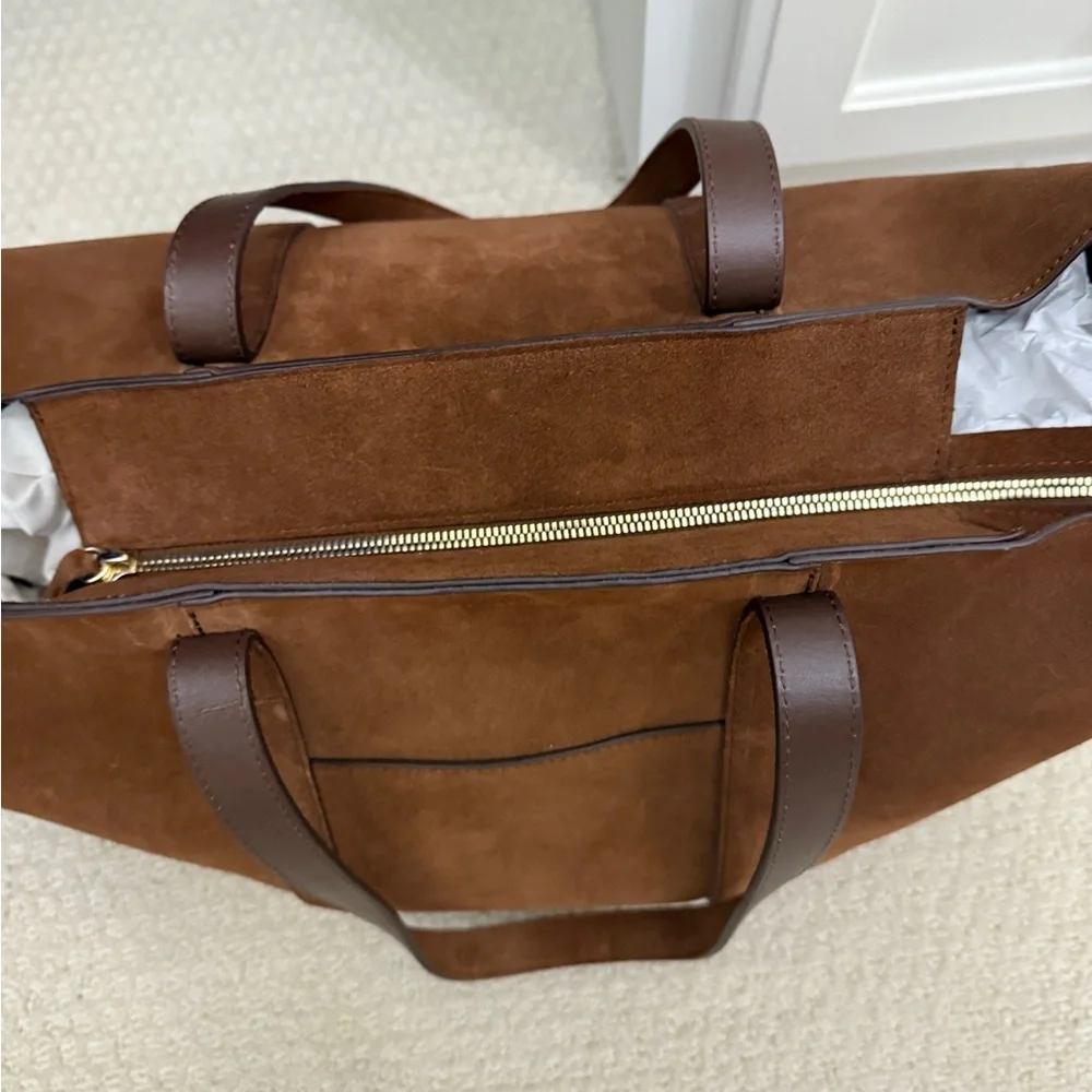 Sezane Gabin Bag Chocolate - Size TU - Picture 5 of 9